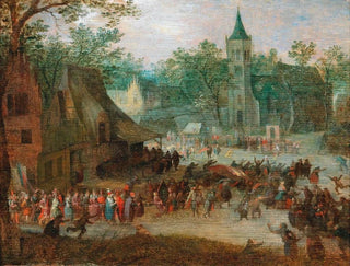 Eine Dorffest - David Vinckboons — Ansicht des Kunstwerks