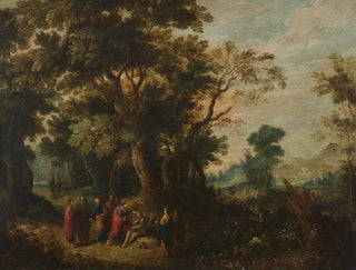 Der Christus, der die Blinden heilt - David Vinckboons — Ansicht des Kunstwerks