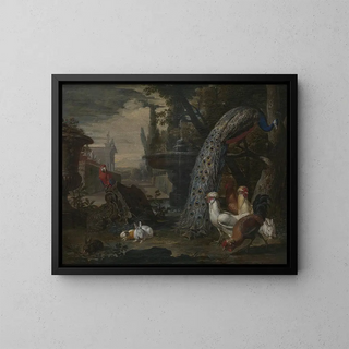 David de Coninck - Animals in a garden.webp