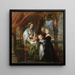 Deborah Kip, Frau von Sir Balthasar Gerbier und ihre Kinder - Pierre Paul Rubens — gerahmtes Bild an der Wand