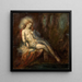Göttin am Felsen - Gustave Moreau — gerahmtes Bild an der Wand