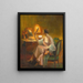 Das Boudoir - Delphin Enjolras — gerahmtes Bild an der Wand