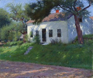 Cottage am Straßenrand - Dennis Miller Bunker — Ansicht des Kunstwerks