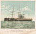 Abfahrt des ersten Regiments von Kalifornien USV auf dem Dampfer City of Peking zu den Philippinen-Inseln - Britton Rey — Ansicht des Kunstwerks