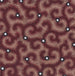 Reproduktion des Gemäldes Design Textil aus verstreuten Perlen auf einem Hintergrund aus gewundenen Zweigen - Anonym