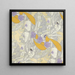Blumenzeichnung - Georges de Feure — gerahmtes Bild an der Wand
