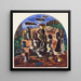 L'Lehrbild für die Indianer - Cândido Portinari — Wandpräsentation des Kunstwerks