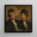 Zwei Anwälte - Honoré Daumier — gerahmtes Bild an der Wand