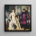 Zwei Frauen - George Wesley Bellows — gerahmtes Bild an der Wand