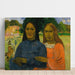 Reproduktion des Gemäldes Zwei Frauen - Paul Gauguin