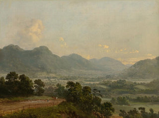 Dewitt Clinton Boutelle - Extensive Landscape with Broad Valley and Distant Mountains.webp