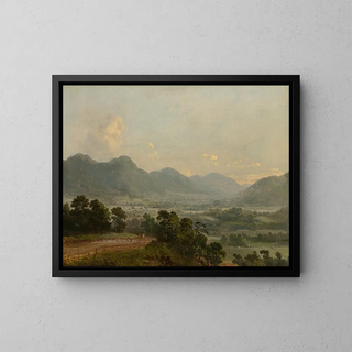 Dewitt Clinton Boutelle - Extensive Landscape with Broad Valley and Distant Mountains.webp