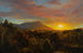Sonnenuntergang in den Catskills - DeWitt Clinton Boutelle — Ansicht des Kunstwerks