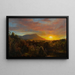 Sonnenuntergang in den Catskills - DeWitt Clinton Boutelle — gerahmtes Bild an der Wand