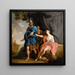 Didon und Äneas - Pompeo Batoni — gerahmtes Bild an der Wand