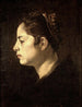 Kopf eines Mädchens - Diego Velázquez — Ansicht des Kunstwerks