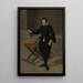 Portrait des Narren Calabazas - Diego Velázquez — gerahmtes Bild an der Wand