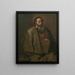 Saint Paul - Diego Velázquez — gerahmtes Bild an der Wand