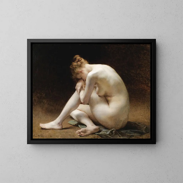 L'esclave - Diogène Maillart — gerahmtes Bild an der Wand