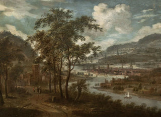 Dionijs Verburg - View of a river valley.webp