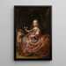 Reproduktion des Gemäldes Portrait von Clara Alewijn - Dirck Dircksz van Santvoort