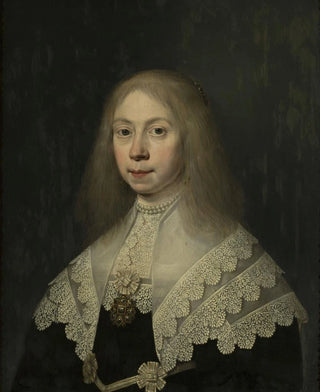 Dirck Dircksz van Santvoort - Portrait of a young lady.webp