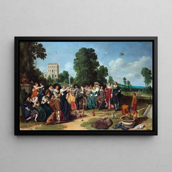 Dirck Hals - The Fte champtre.webp