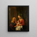 Jungfrau mit Kind mit heiliger Anna - Dirck van Hoogstraten — gerahmtes Bild an der Wand