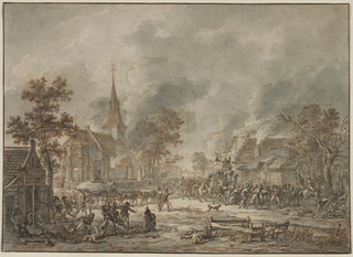 Soldats pillards - Dirk Langendijk — Ansicht des Kunstwerks