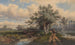 Landschaft mit Kühen und Wasser - Dirk Van Lokhorst — Ansicht des Kunstwerks