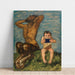 Reproduktion des Gemäldes Dissonanz - Franz von Stuck