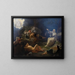 Die Vision des Propheten Ezechiel - Ditlev Blunck — gerahmtes Bild an der Wand