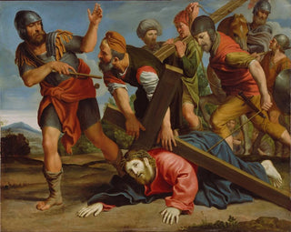Der Weg des Kalvarienbergs - Domenichino — Ansicht des Kunstwerks