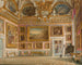 Innenansicht des Palazzo Pitti in Florenz, Saturnussaal - Domenico Caligo — Ansicht des Kunstwerks