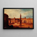 Vue composite des monuments parisiens - Domenico Ferri — gerahmtes Bild an der Wand