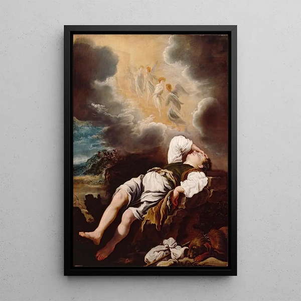Reproduktion des Gemäldes Der Traum Jakobs - Domenico Fetti