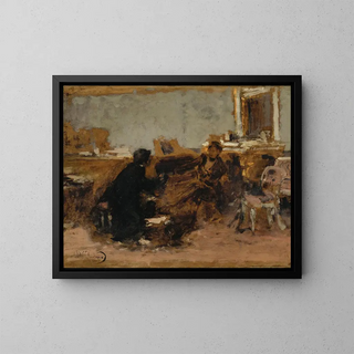 Domenico Induno - Dalliance.webp