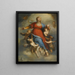 L'Assomption de la Vierge - Domenico Piola — gerahmtes Bild an der Wand