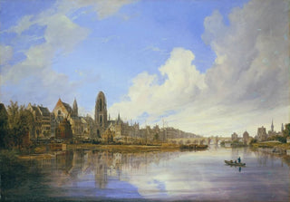 Domenico Quaglio the Younger - View of Frankfurt.webp