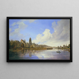 Domenico Quaglio the Younger - View of Frankfurt.webp