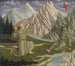 Saint François recevant les stigmates - Domenico Veneziano — Ansicht des Kunstwerks