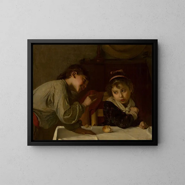 Kinder - Dominik Skutecký — gerahmtes Bild an der Wand