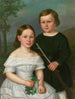 Portrait von zwei Kindern - Dominik Weber — Ansicht des Kunstwerks