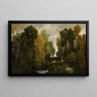 Dominique Adolphe Grenet de Joigny - Forest in Fontainebleau.webp