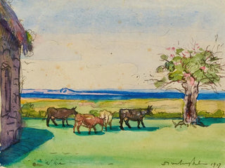 Landschaft von Bretagne - Donald Shaw MacLaughlan — Ansicht des Kunstwerks