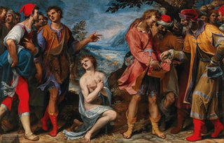 Donato Mascagni - Joseph being sold by his brothers.webp