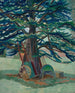 Der Zedernbaum von Tidmarsh - Dora Carrington — Ansicht des Kunstwerks