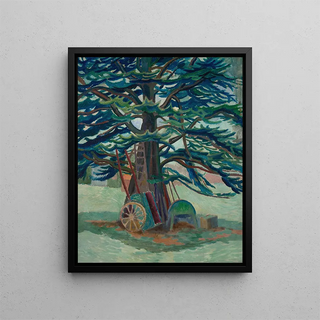 Dora Carrington - The Cedar Tree at Tidmarsh.webp