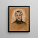 Harriet Elizabeth Beecher Stowe - Dora Wheeler Keith — gerahmtes Bild an der Wand