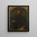 Laurence Hutton 1843-1904 - Dora Wheeler Keith — gerahmtes Bild an der Wand